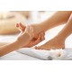 Healing massage of the reflex zones of the feet